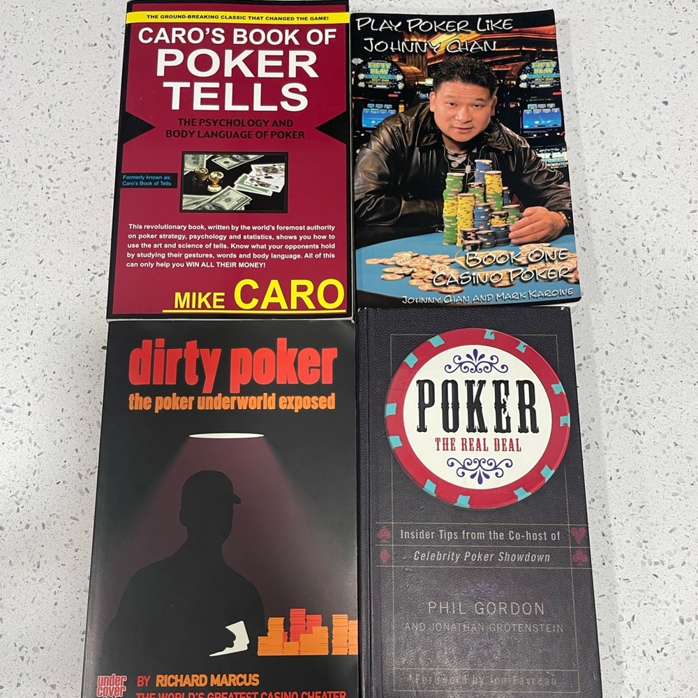 Professional Poker players book BUNDLE!! ♠️♥️♣️♦️